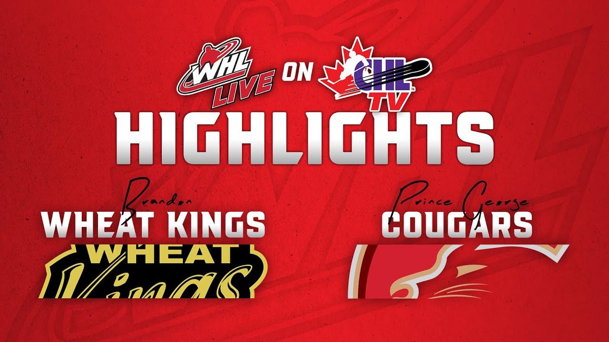 Prince George Cougars at Brandon Wheat Kings, 25 February | Event in Brandon | AllEvents