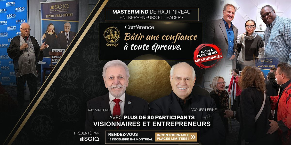 Mastermind de Haut Niveau – 18 décembre 2025, 18 December | Event in Montréal | AllEvents