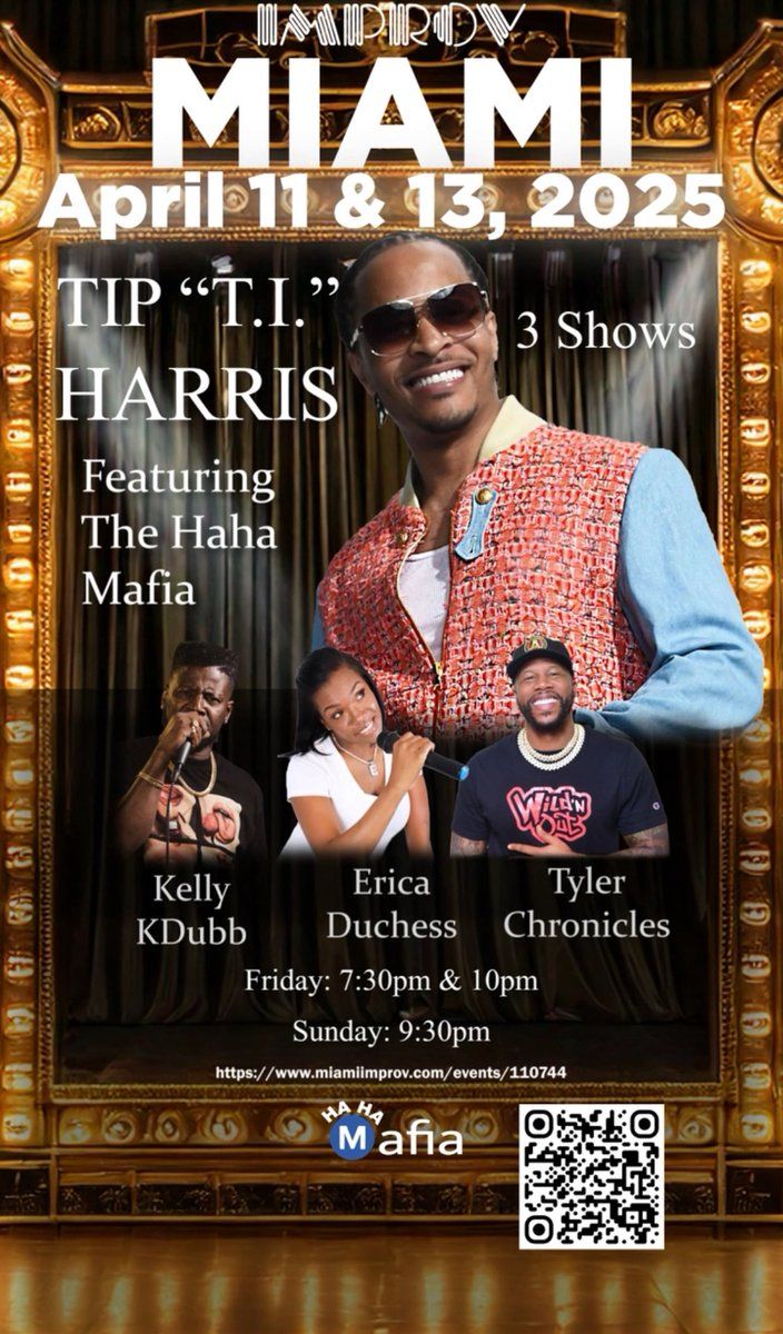 Tip Harris at The Comedy Zone - Charlotte, 7 August | Event in Charlotte | AllEvents