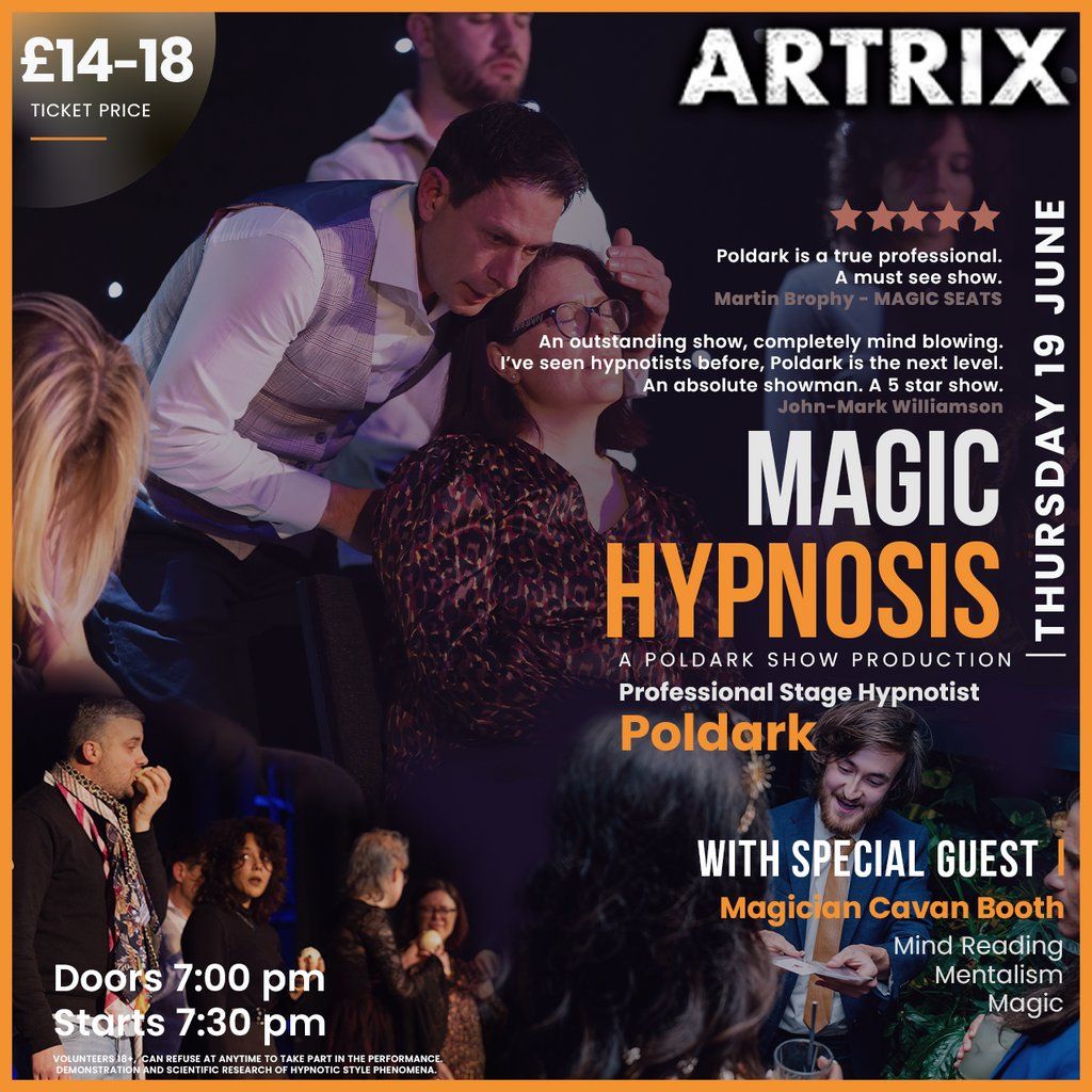 The Poldark Show; Poldark, Hypnotist & Cavan Booth, Magician | Event in Bromsgrove | AllEvents
