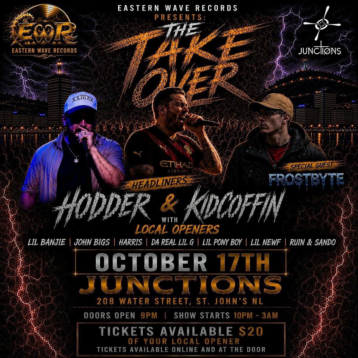 Eastern Wave Records Presents : The Take Over