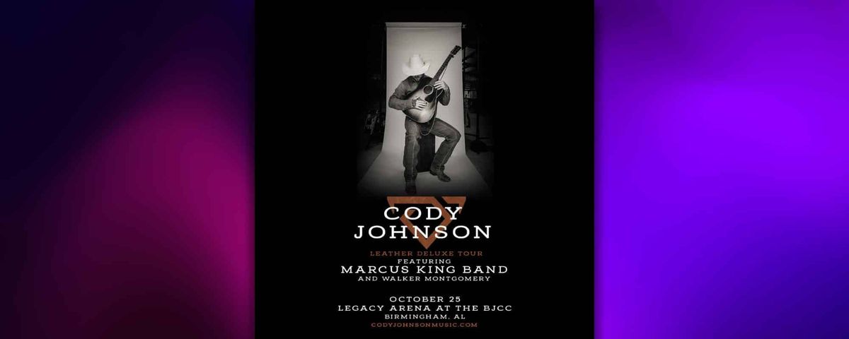 Cody Johnson with Marcus King, 26 October | Event in Birmingham | AllEvents