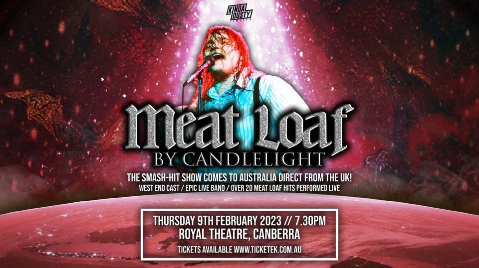 Meat Loaf by Candlelight at The Royal Theatre, NCC Canberra, National Convention Centre Canberra