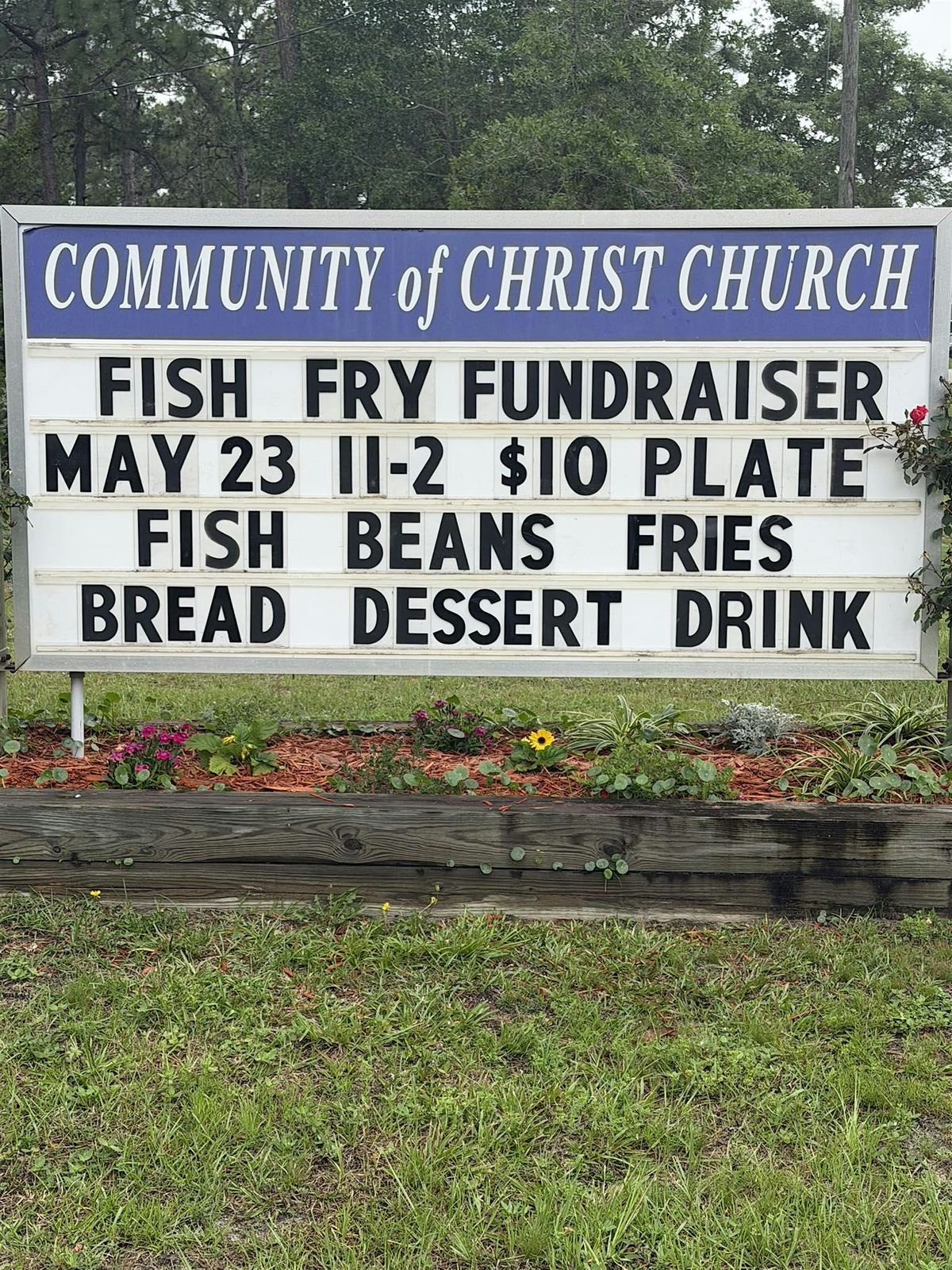 Southern Fish Fry, Community of Christ Church, Navarre, 23 May 2026 ...