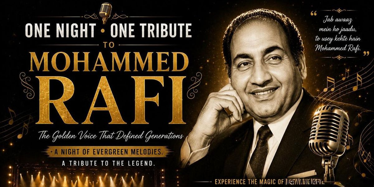 ONE NIGHT ONE TRIBUTE Mohammed Rafi Classics Jam