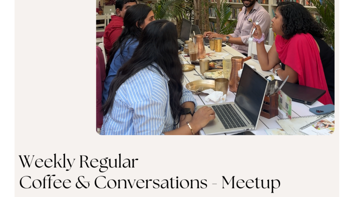 Coffee &amp; Conversations, 3 December | Event in Bangalore | AllEvents