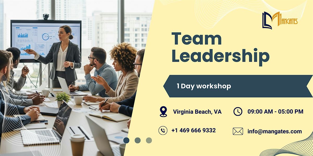 Team Leadership: 1 Day workshop in Virginia Beach, VA | Event in Virginia Beach | AllEvents