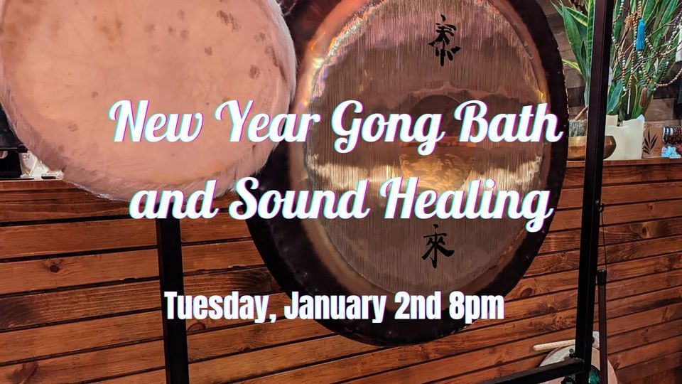 New Year Gong Bath, Greenwood Lake Yoga, January 2 2024 AllEvents.in