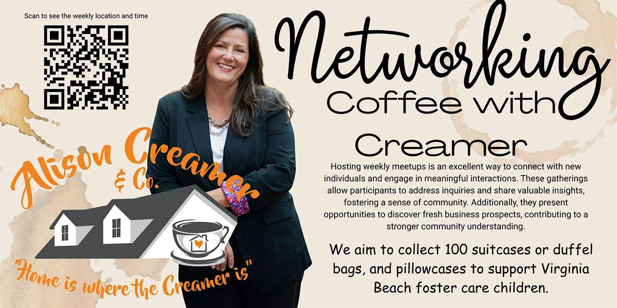 Coffee with Creamer- Networking and Chat, 4 December | Event in Virginia Beach | AllEvents