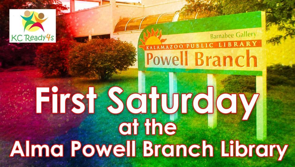First Saturday at the Alma Powell Library, Kalamazoo Public Library