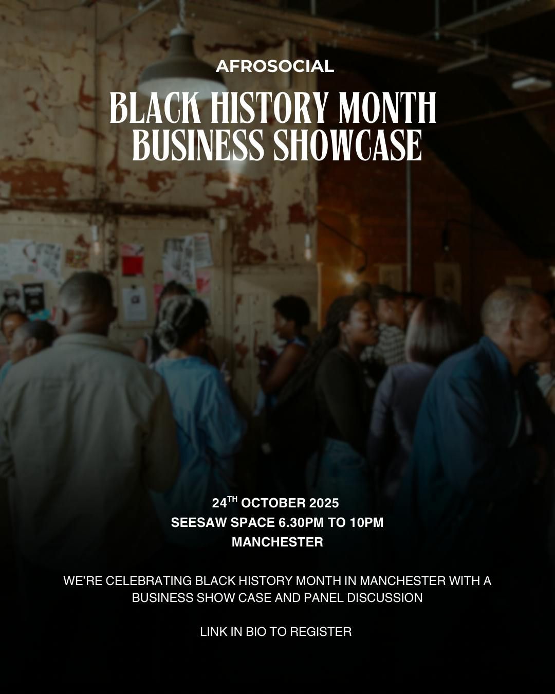 Manchester: Black History Month Business Showcase &amp; Panel , 24 October | Event in Manchester | AllEvents