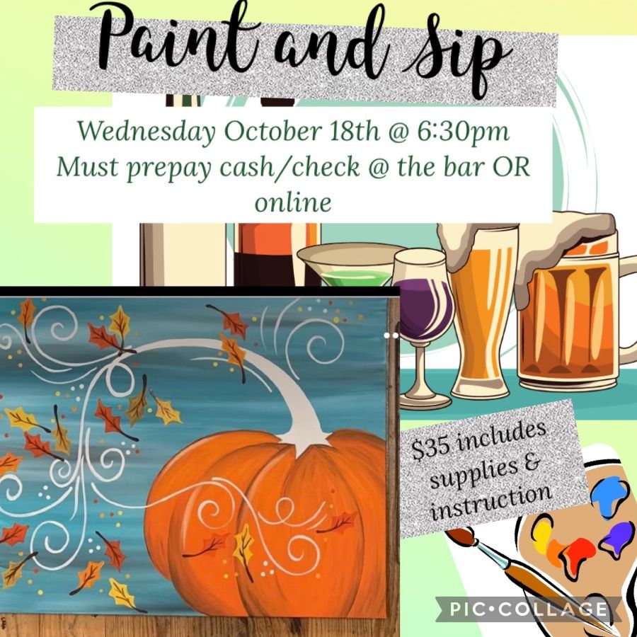 Paint and Sip at Frost Bar!, Frost Bar and Grille, Middlefield, October
