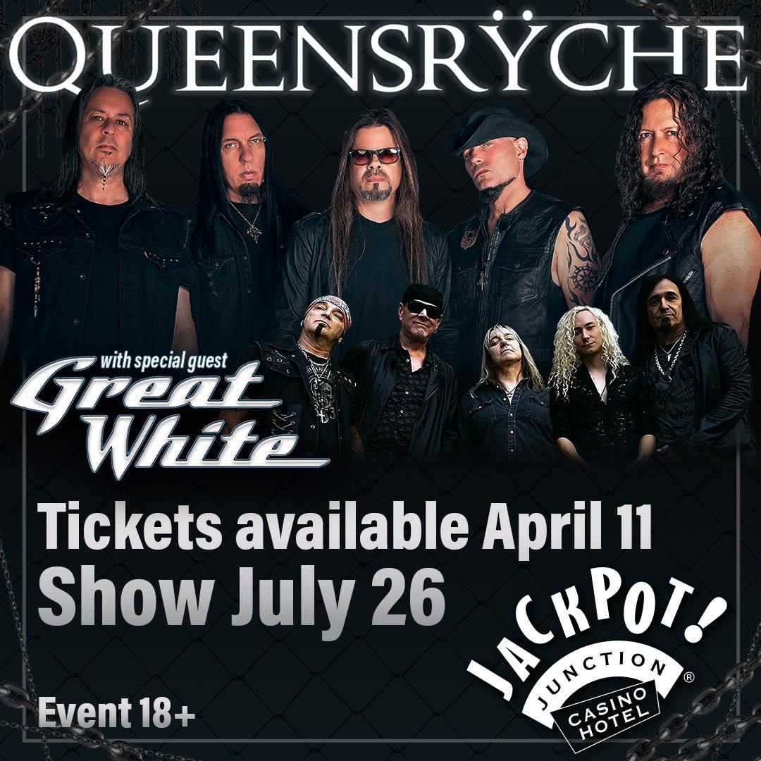 Queensryche & Great White, 25 July | Event in Morton | AllEvents