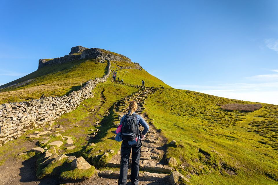 Yorkshire Three Peaks Challenge with Mountain Rescue man Col, Yorkshire