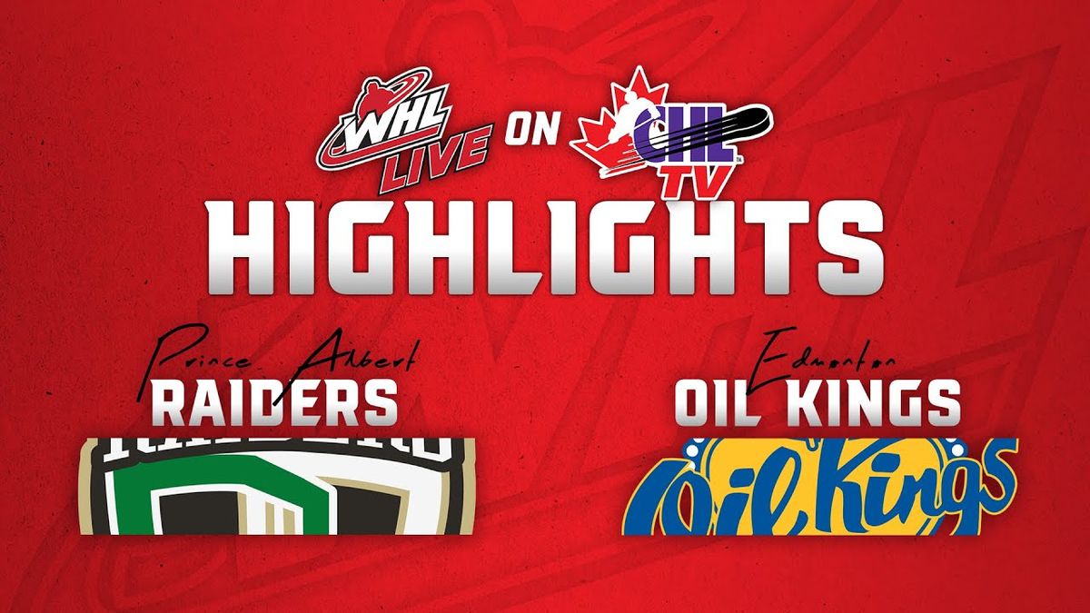 Edmonton Oil Kings at Prince Albert Raiders at Art Hauser Centre, 18 October | Event in Prince Albert | AllEvents