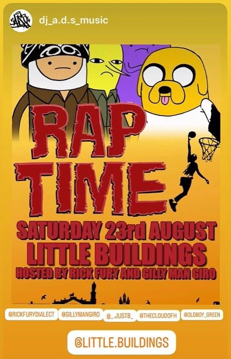 Rap Time, 22 August | Event in Newcastle Upon Tyne | AllEvents