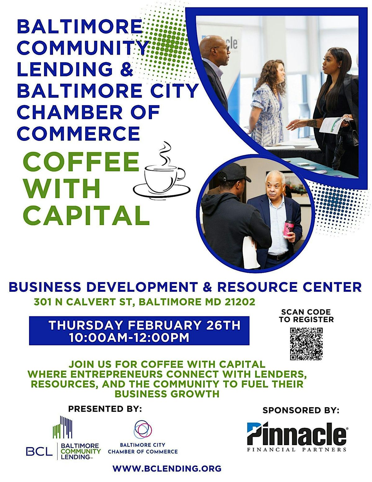 Coffee With Capital, 18 February | Event in Baltimore | AllEvents