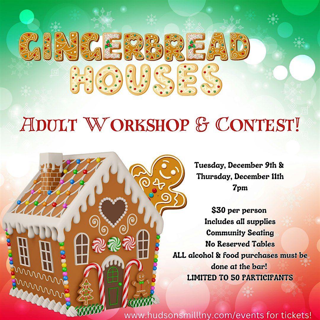 Gingerbread Houses Adults Workshop & Contest, 11 December | Event in West Haverstraw | AllEvents