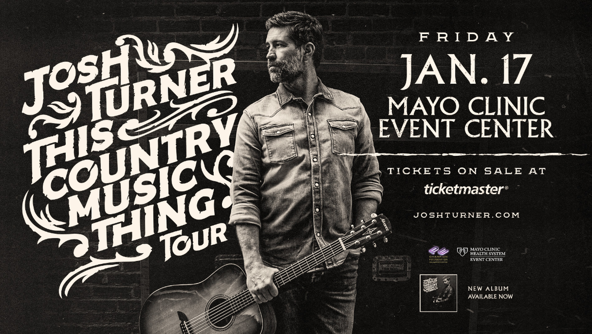 Josh Turner at Blue Gate Performing Arts Center, 16 January | Event in Shipshewana | AllEvents