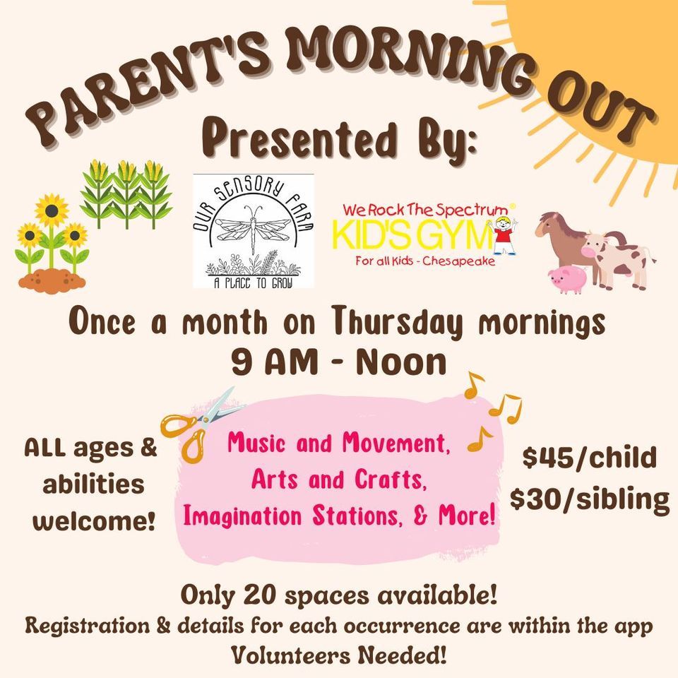 parents morning out near me