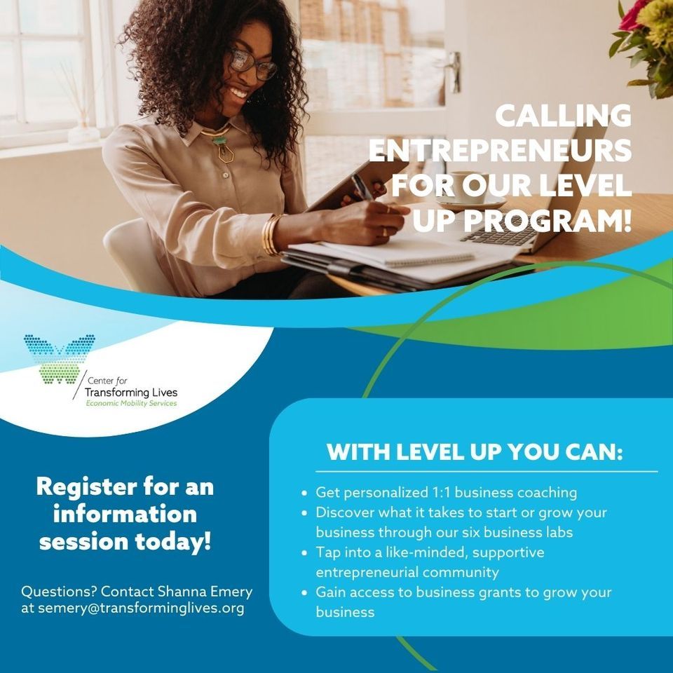 Level Up Microenterprise Program Information Session, December 7 2023 ...