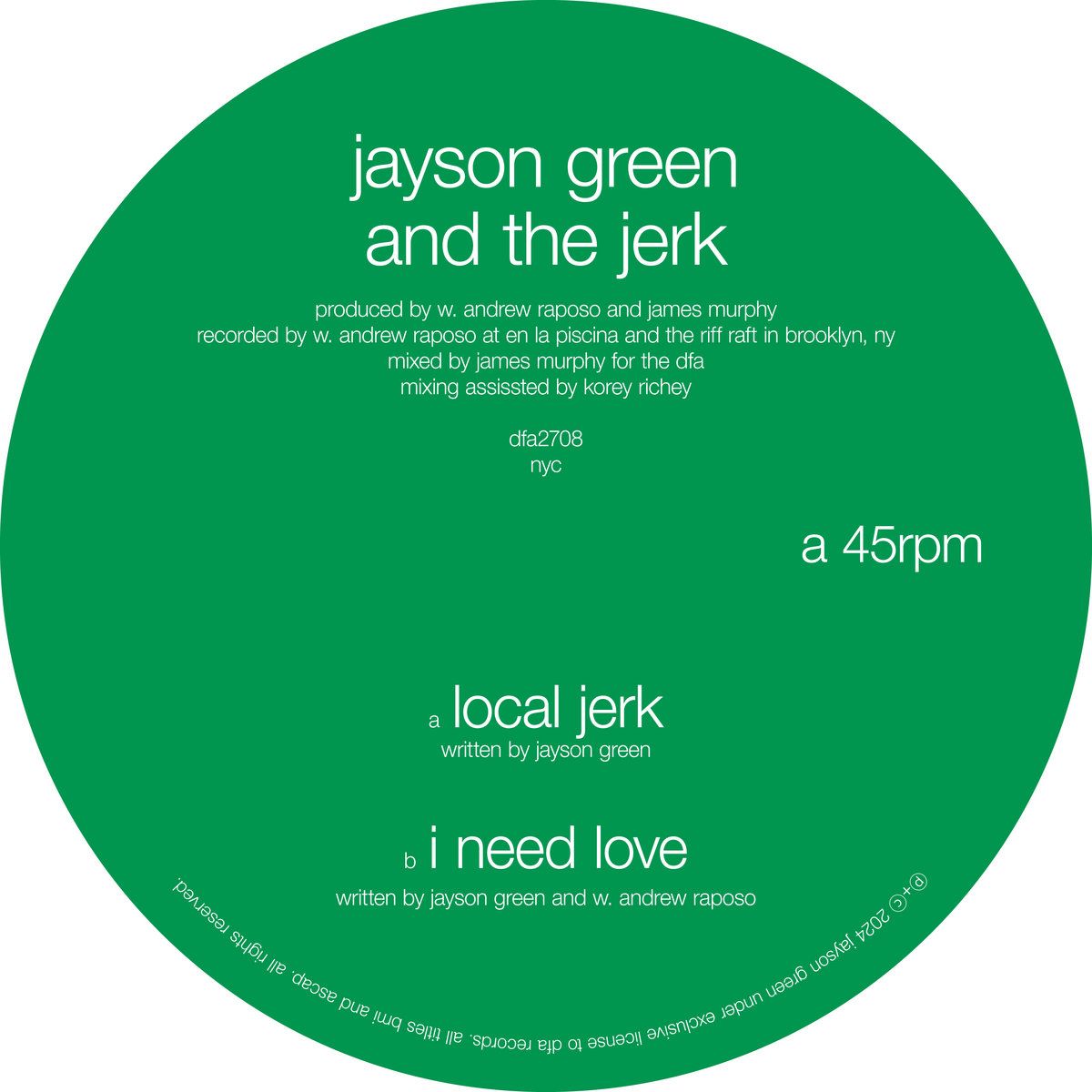 Jayson Green and The Jerk, 26 June | Event in New York | AllEvents