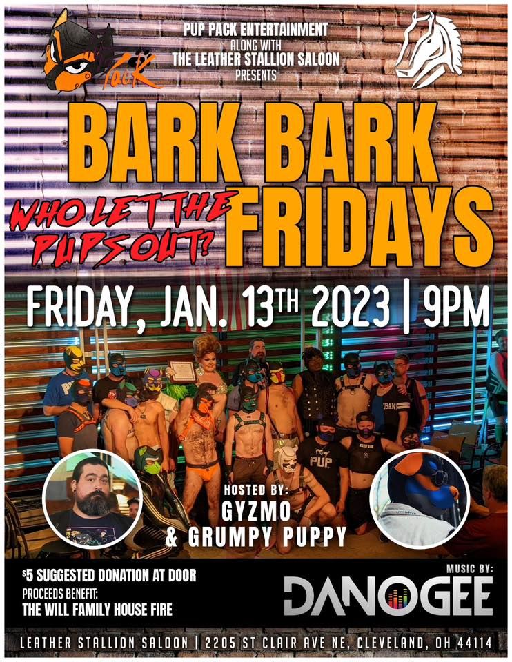 Who let the Pups Out, The Stallion Leather Stallion Saloon, Cleveland