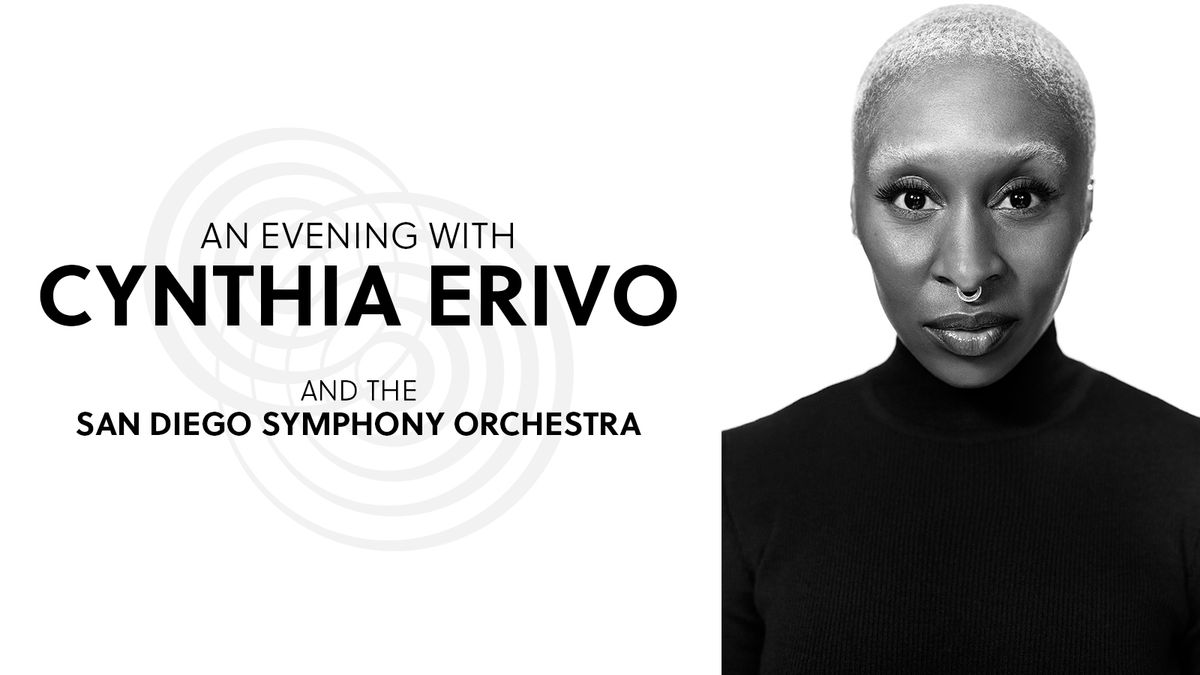 Cynthia Erivo with the San Diego Symphony at The Rady Shell at Jacobs Park, 17 August | Event in San Diego