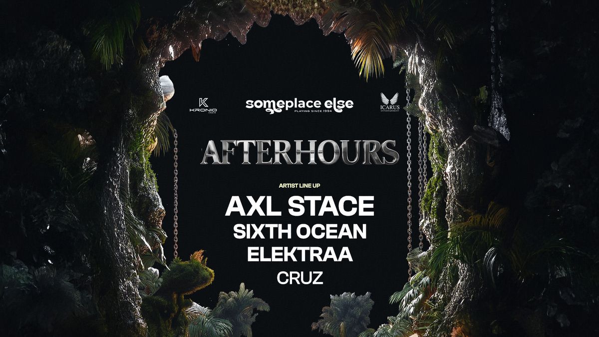AFTERHOURS ft Axl Stace, Sixth Ocean, Elektraa &amp; more, 30 November | Event in Mumbai | AllEvents