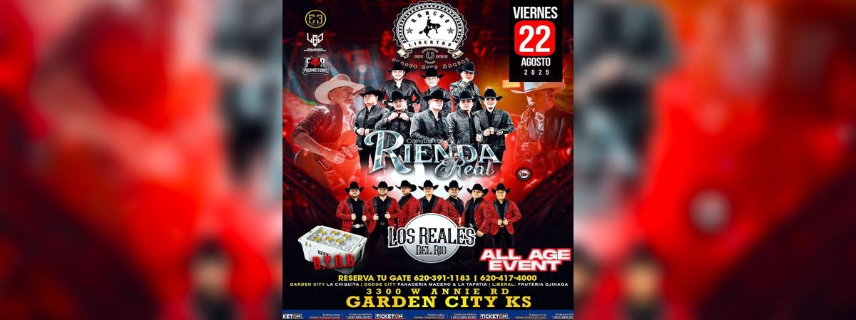 CONJUNTO RIENDA REAL & LOS REALES DEL RIO, 22 August | Event in Garden City | AllEvents