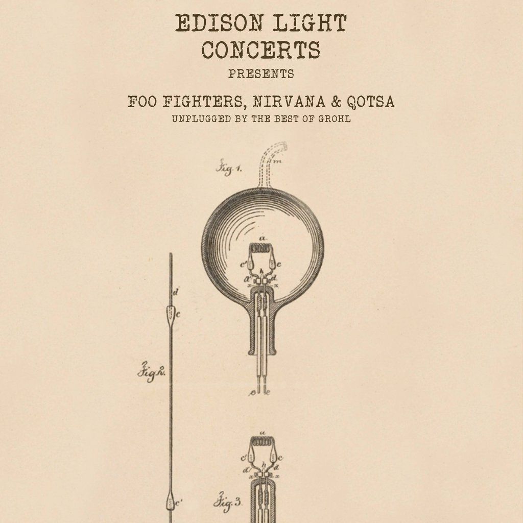 Edison Light Concerts: Foo Fighters, Nirvana, QOTSA Unplugged, 4 August | Event in London | AllEvents