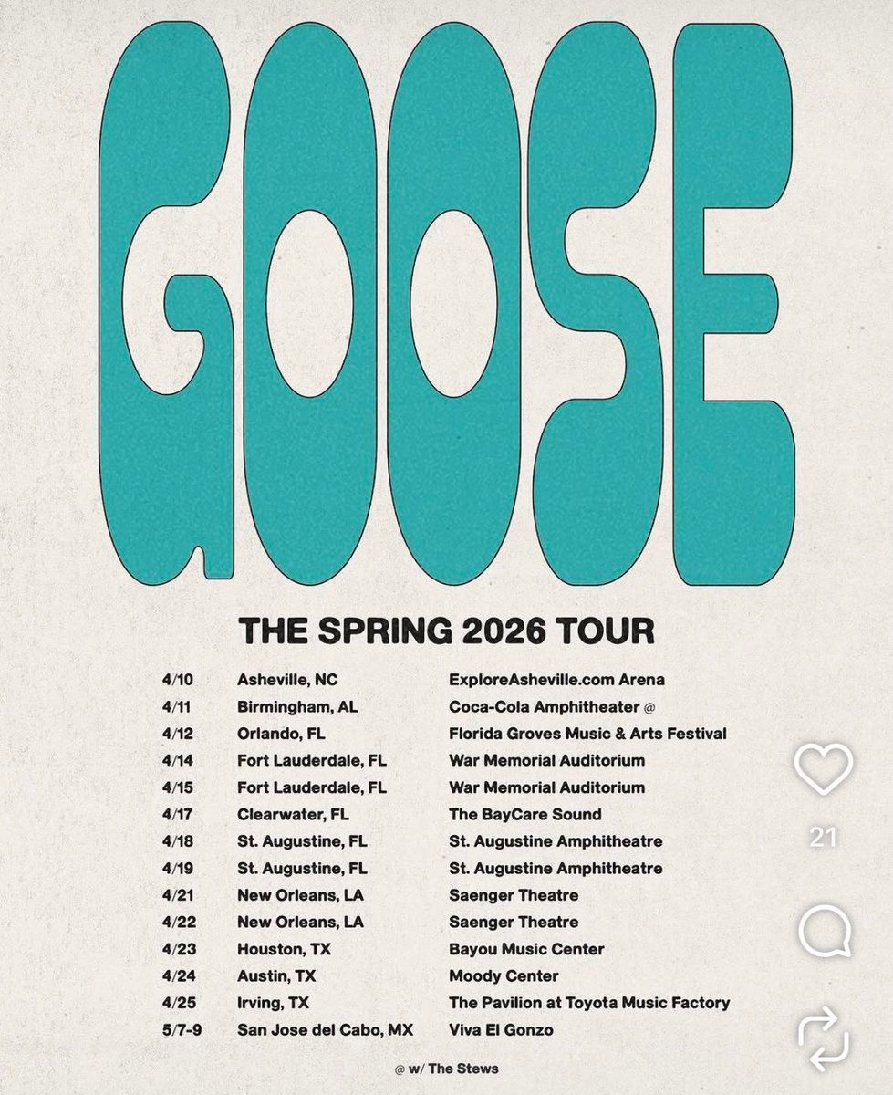 Goose - The Band, 23 April | Event in Austin | AllEvents