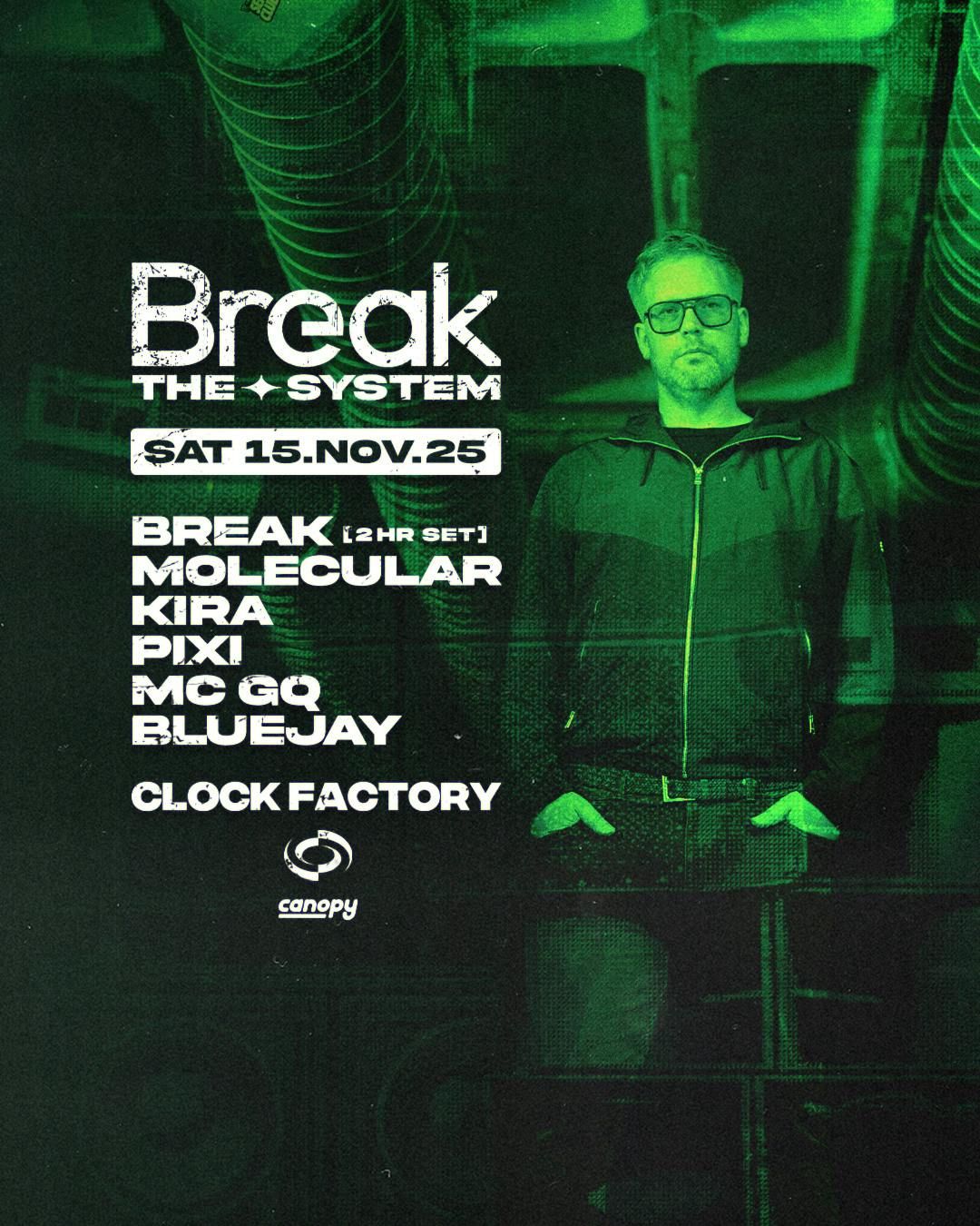 Break Presents: Break The System, 15 November | Event in Bristol | AllEvents