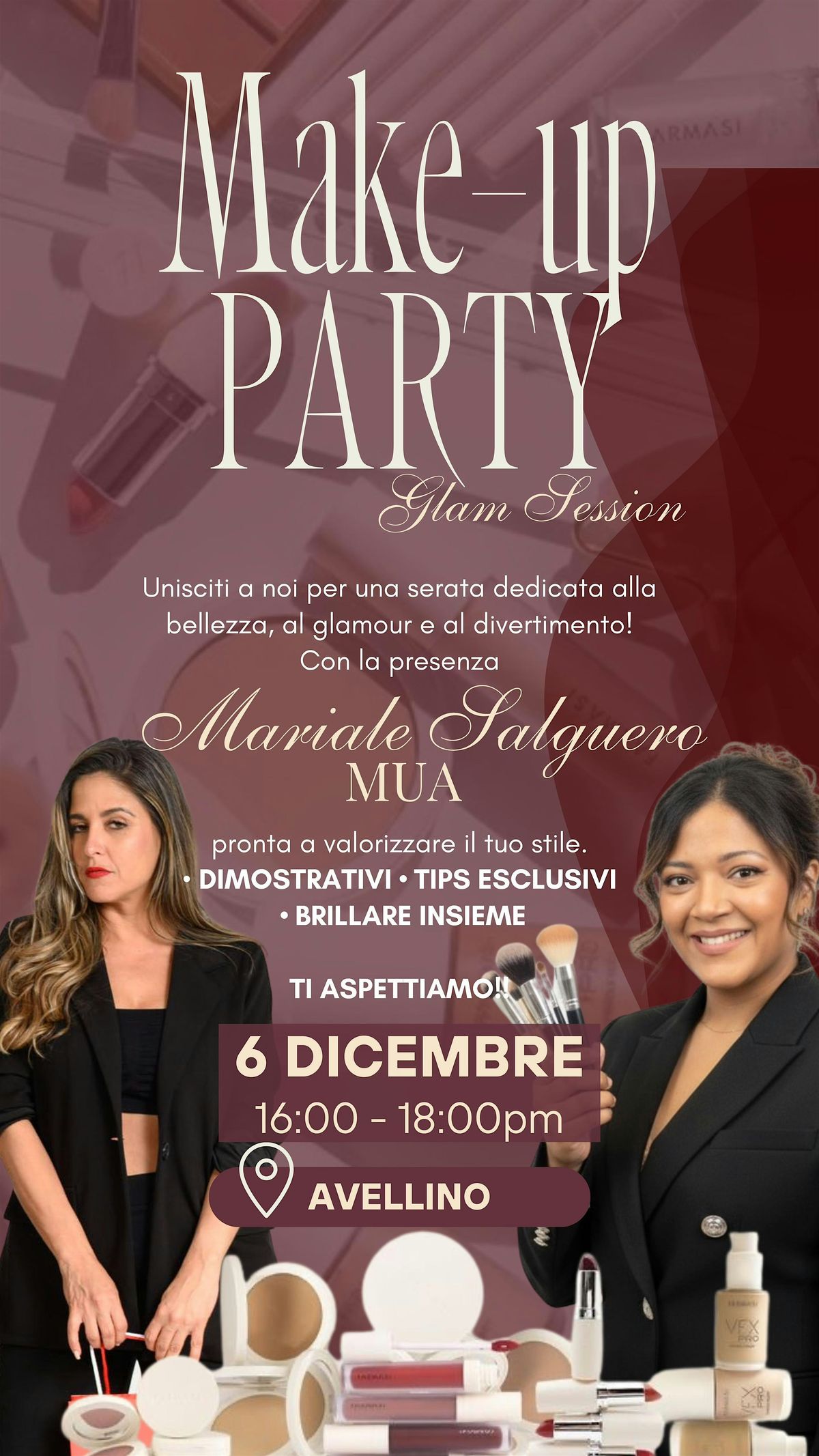 Make Up Party, 6 January | Event in Avellino | AllEvents