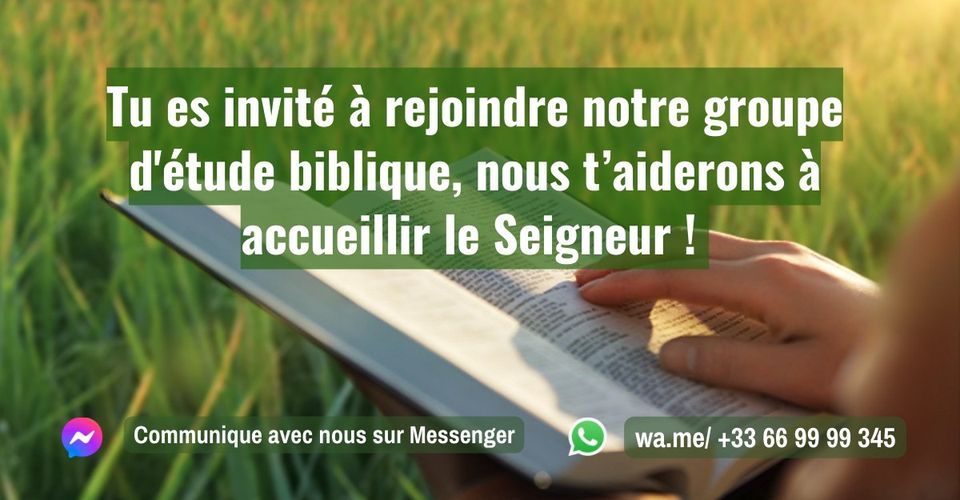 Etudier La Parole De Dieu Tu Obtiendras Lamour De Dieu Et Sa Benediction On Allevents In Online Events
