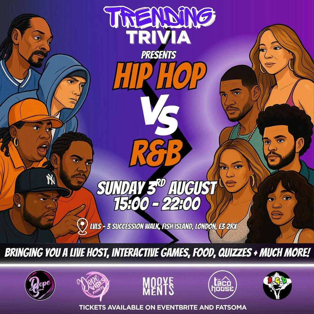 DOPE X TRENDING TRIVIA , 3 August | Event in Leytonstone | AllEvents