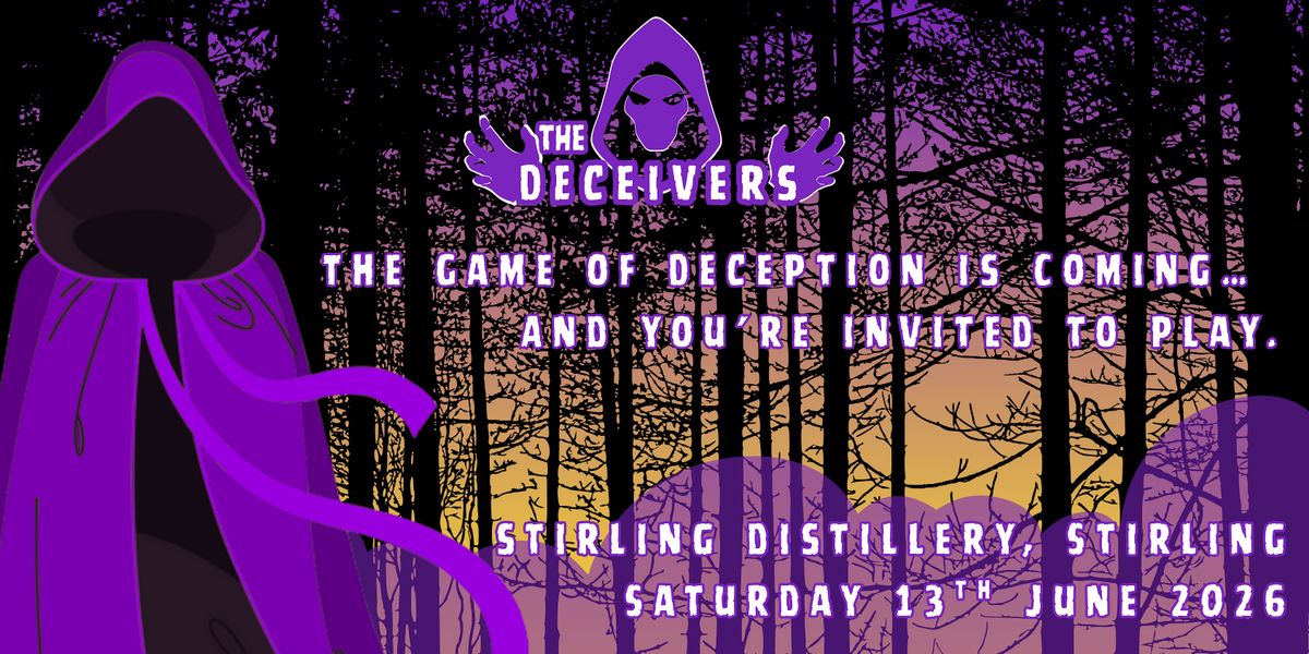 The Deceivers – A Live Traitors-Style Immersive Game Night, 13 June | Event in Stirling | AllEvents