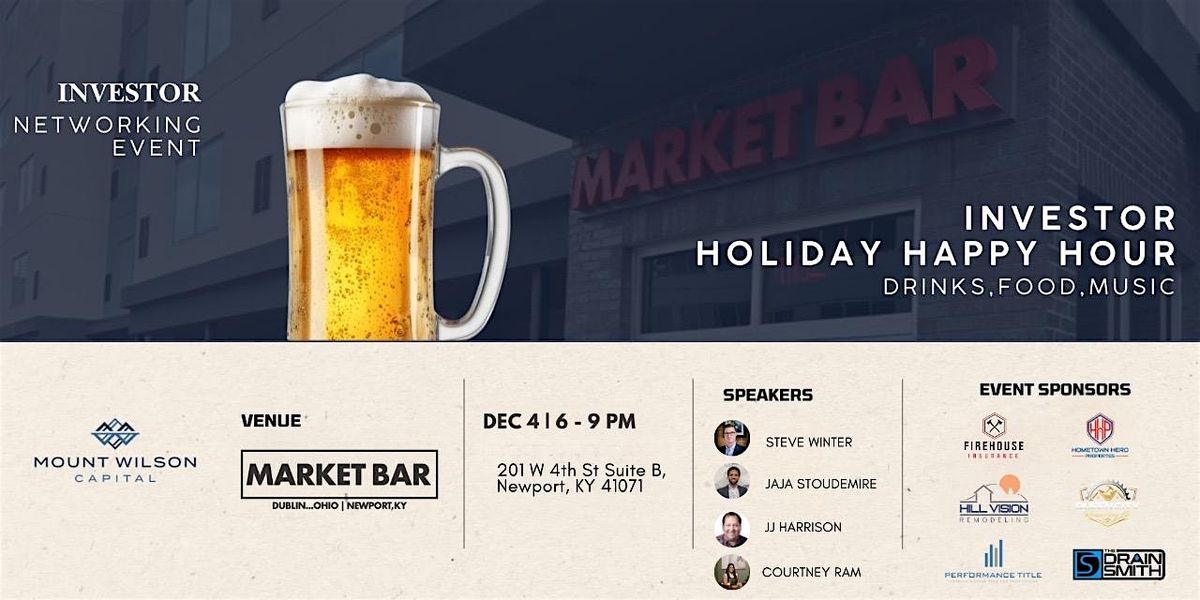 Real Estate Holiday Party, 4 December | Event in Newport | AllEvents