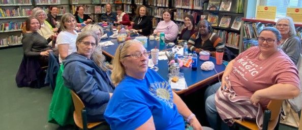 Knotty Knitters, Mt. Washington Library, Fort Thomas, January 22 2024 ...