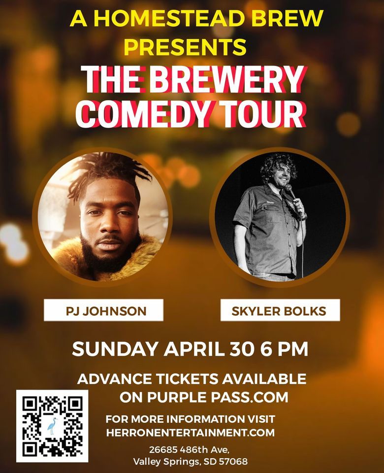 Laughs and Taps Brewery Comedy Tour with Pints and Pizzas, A Homestead