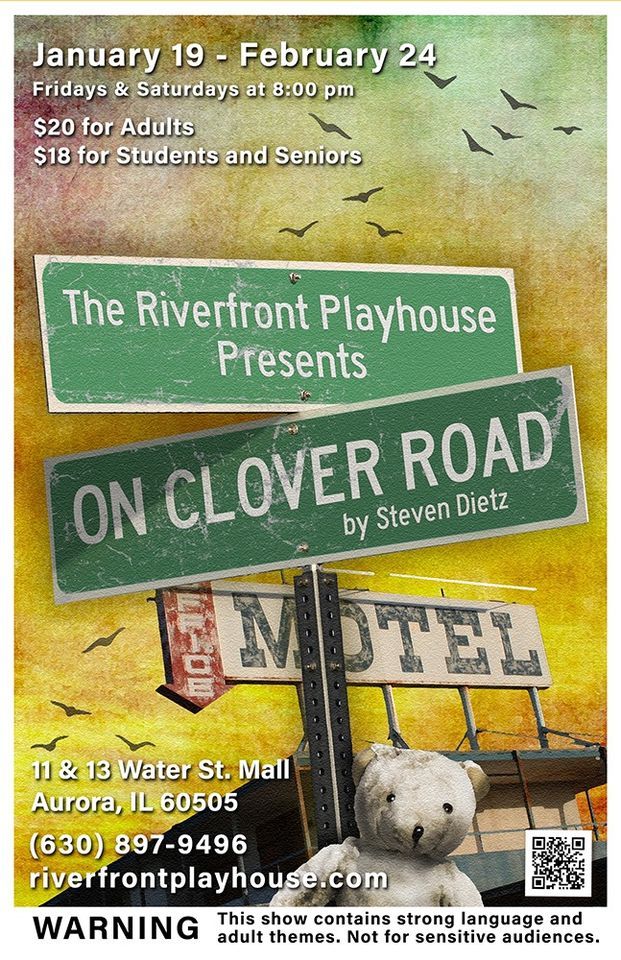 On Clover Road, The Riverfront Playhouse, Aurora, January 26 2024