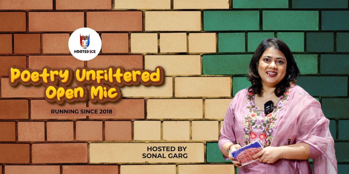 Poetry Unfiltered open mic and Live Discussion