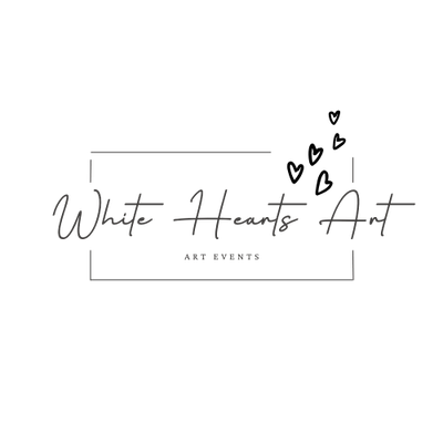 White Hearts Art logo