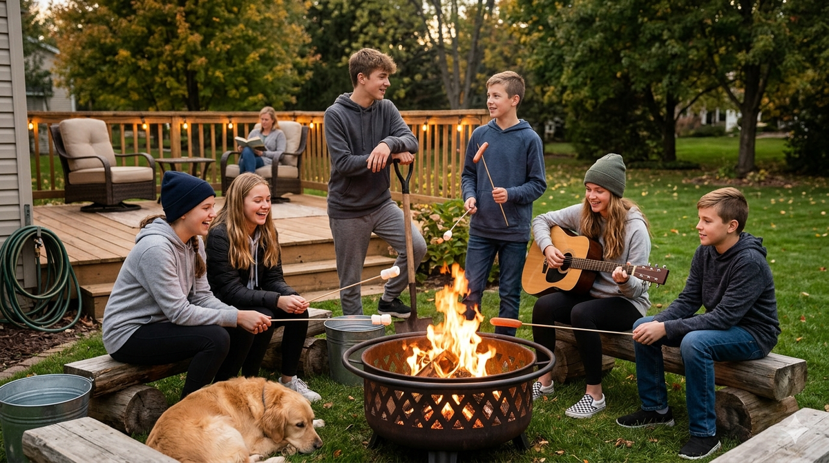 Combined Youth Activity - Fire, Bezooyen's House, Edmonton, 21 May 2026 ...