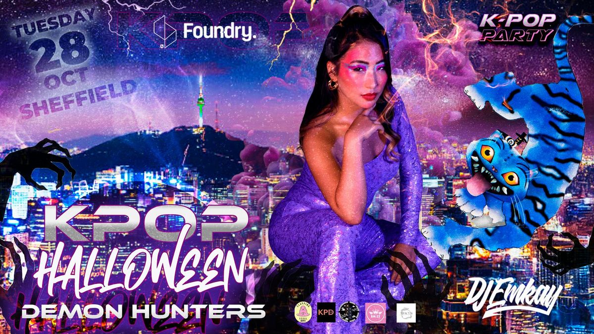 Sheffield KPOP HALLOWEEN Demon Hunters with DJ EMKAY |  Tuesday 28th October, 28 October | Event in Sheffield