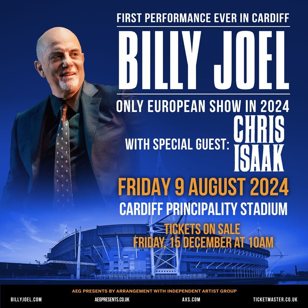 Billy Joel at Anfield Stadium, 21 June | Event in Liverpool | AllEvents