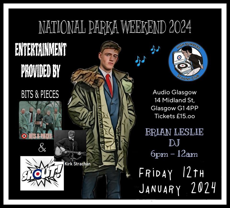 National Parka Weekend, Glasgow, Audio Glasgow, January 12 to January