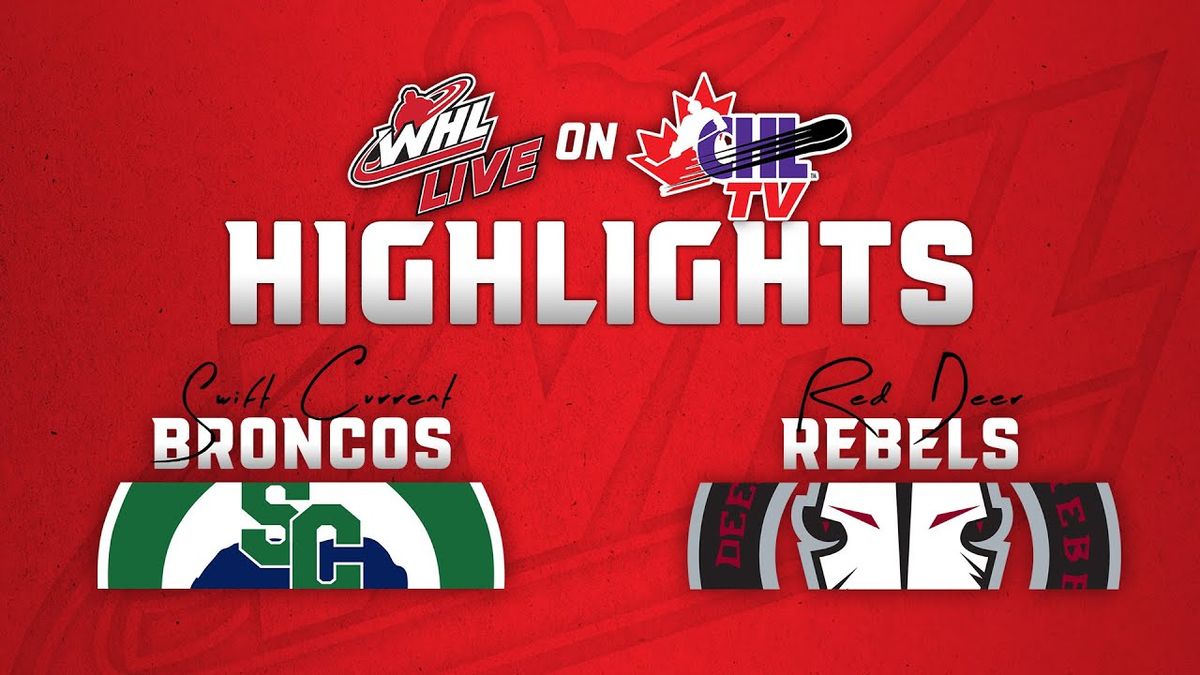 Red Deer Rebels vs. Swift Current Broncos, 31 October | Event in Red Deer | AllEvents
