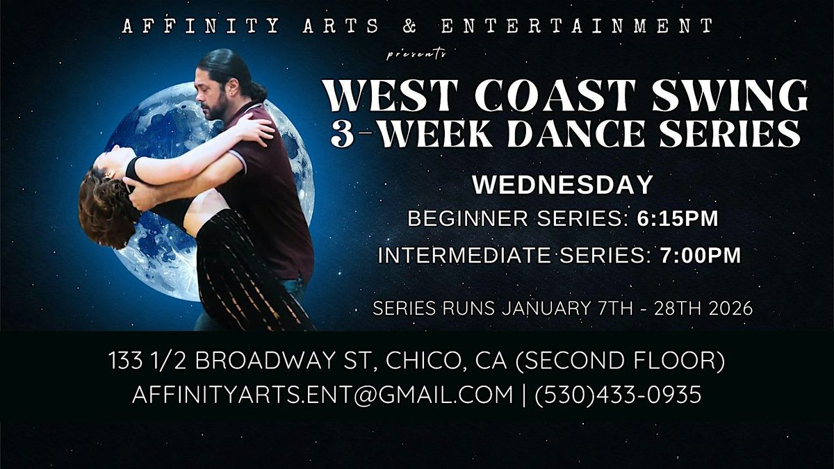 West Coast Swing 3-Week Dance Series