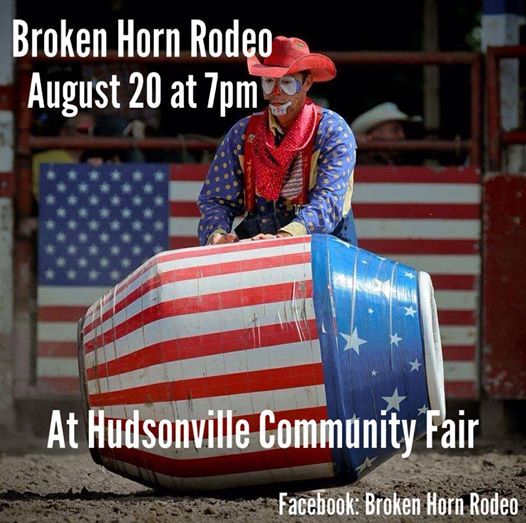 Broken Horn Rodeo, Hudsonville Community Fair, August 20 2019 Broken Horn Rodeo, Hudsonville Community Fair, August 20 2019
